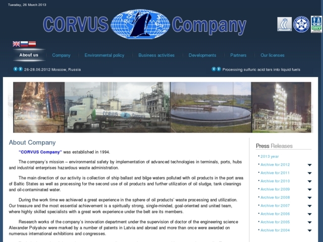 CORVUS Company, SIA
